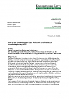 Antrag auf Sanierung des Alten Rathauses in Weissach, 03.03.2022